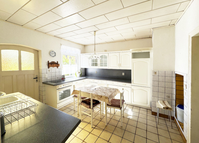 ...von der Küche kurzen Schrittes zum Hof